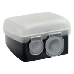 Afia Lápis Duplo Com Tampas