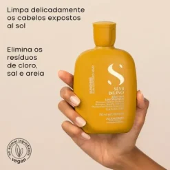 Alfaparf Semi Di Lino After-Sun Shampoo Delicado Para Cabelos Expostos Sol