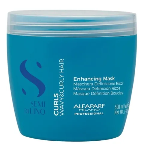 Alfaparf Semi Di Lino Curls Enhancing Máscara Definição Ondas E Cachos