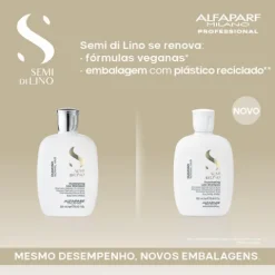 Alfaparf Semi Di Lino Diamond Low Shampoo Iluminador Cabelo Normal