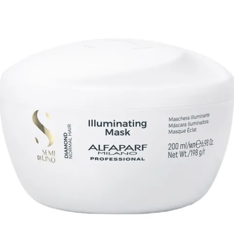 Alfaparf Semi Di Lino Diamond Máscara Iluminadora Cabelo Normal