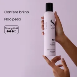 Alfaparf Semi Di Lino Style Care Original Laca Iluminadora Fixação Forte