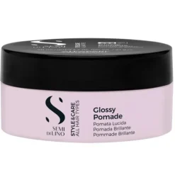 Alfaparf Semi Di Lino Style Care Glossy Pomade Pomada Em Cera Fixação Forte