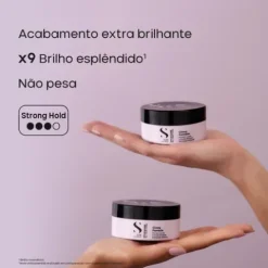 Alfaparf Semi Di Lino Style Care Glossy Pomade Pomada Em Cera Fixação Forte