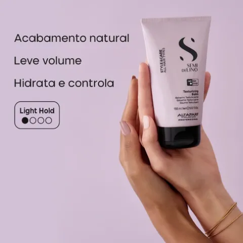 Alfaparf Semi Di Lino Style Care Condicionador Texturizante Fixação Leve