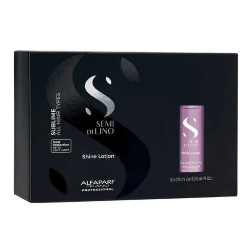 Alfaparf Semi Di Lino Sublime Shine Lotion Ampolas Para Cabelo
