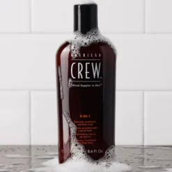 American Crew Classic 3 Em 1 Champô Condicionado E Gel Banho