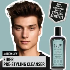 American Crew Fiber Shampoo Para Cabelos Fracos