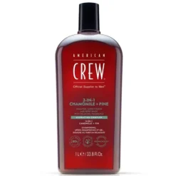 American Crew Relaxing 3-In-1 Shampoo Condicionador Gel Banho Para Homem
