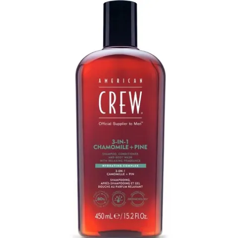 American Crew Relaxing 3-In-1 Shampoo Condicionador Gel Banho Para Homem