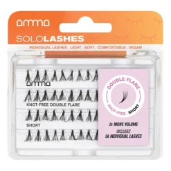 Amma Sololashes Pestanas Postiças Sem Nó Double Flare S