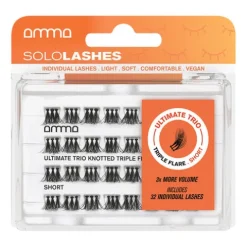 Amma Sololashes Ultimate Pestanas Postiças Trio Triple Flare S