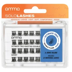 Amma Sololashes Ultimate Pestanas Postiças Trio Double Flare S