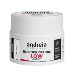 Andreia Builder Gel 3In1 Gel Construção Baixa Viscosidade Soft White
