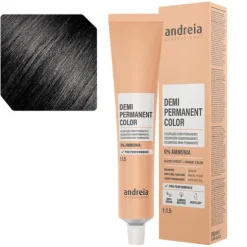 Andreia Coloração Demi Permanente 1.0 Preto Natural