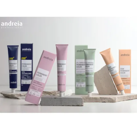 Andreia Coloração Demi Permanente 8.44 Louro Claro Laranja Intenso