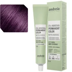 Andreia Coloração Permanente 0% Amoníaco 5.22 Castanho Claro Violeta