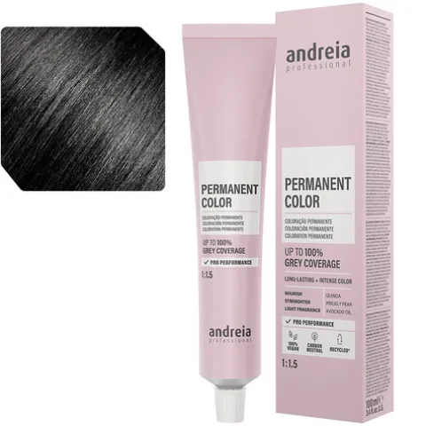 Andreia Coloração Permanente 1.0 Preto Natural