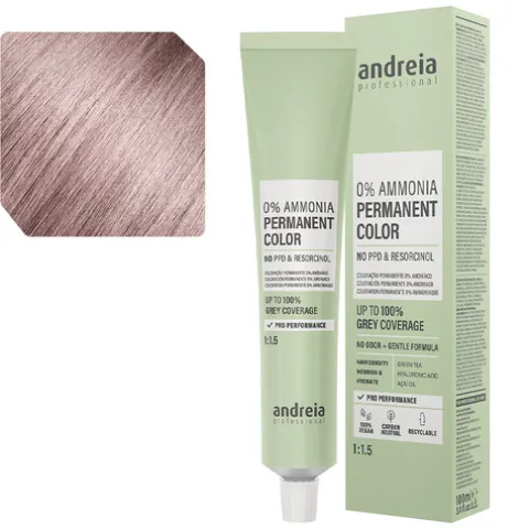 Andreia Coloração Permanente 0% Amoníaco 9.2 Louro Clarissimo Violeta