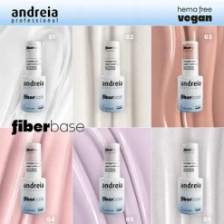 Andreia Fiber Base Glitter Soft White