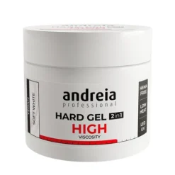 Andreia Hard Gel 2In1 Gel Construção Alta Viscosidade Soft White