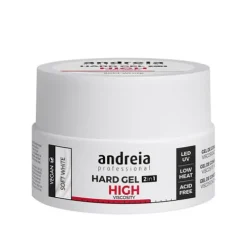 Andreia Hard Gel 2In1 Gel Construção Alta Viscosidade Soft White