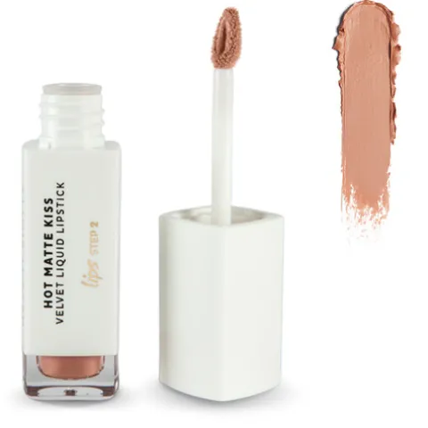 Andreia Hot Matte Kiss Velvet Batom Líquido 01 Naked