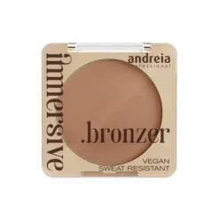 Andreia Immersive Bronzer 02 Medium Neutral Brown Satin Finish
