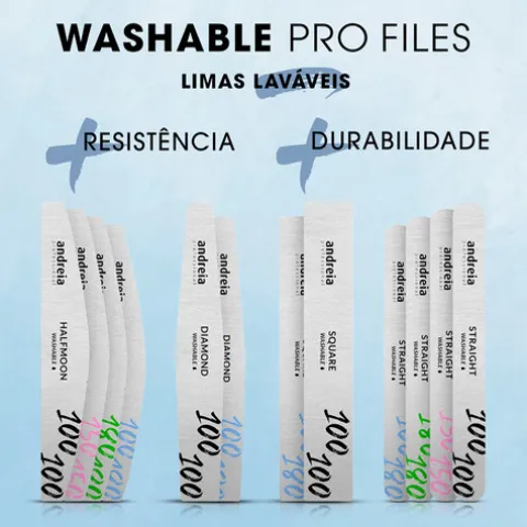 Andreia Lima Unhas Lavável Straight - 150/150