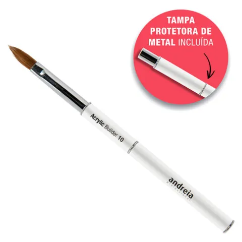 Andreia Pincel De Unhas Acrylic Builder 10