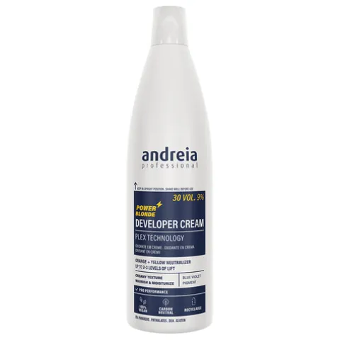 Andreia Power Blonde Oxidante Em Creme - 30Vol