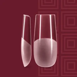 Andreia Pro Extend Tips Extensões De Unhas Medium Square Formato Quadrado