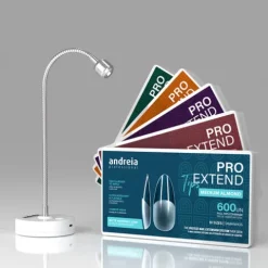 Andreia Pro Extend Tips Extensões De Unhas Medium Square Formato Quadrado