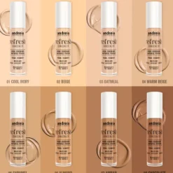 Andreia Refresh Concealer Corretor Multifunções 02 Beige