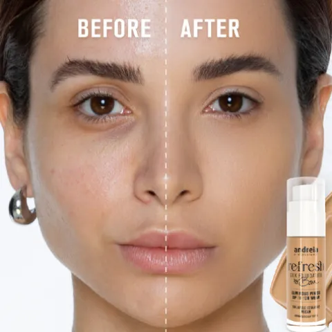 Andreia Refresh Silk Foundation By Bru 07 Gingerbread