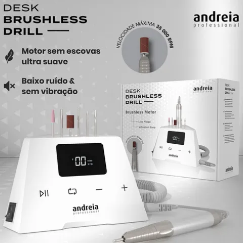 Andreia Set Manicure Desk Brushless Drill