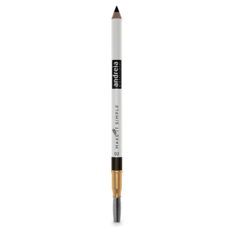 Andreia Show Time 2 In 1 Eyeliner & Eyebrow 02 Dark Brown