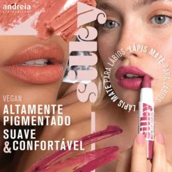 Andreia Silky Matte Lip Crayon 04 Coffee