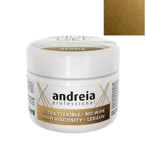 Andreia Spider Gel 04 Gold