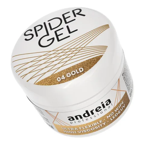 Andreia Spider Gel 04 Gold
