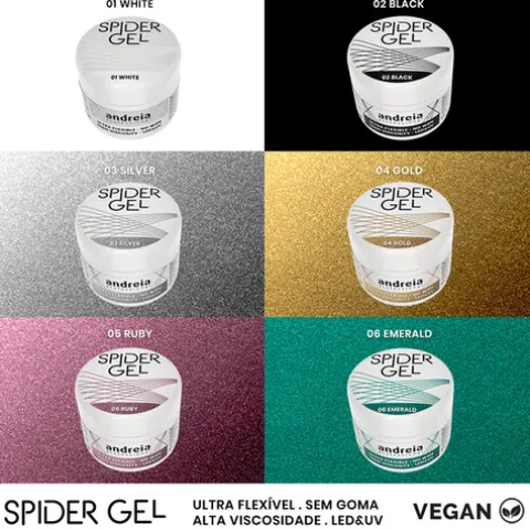 Andreia Spider Gel 05 Ruby