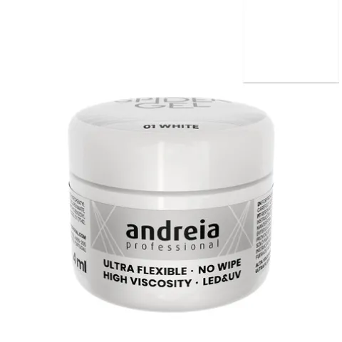 Andreia Spider Gel 01 White