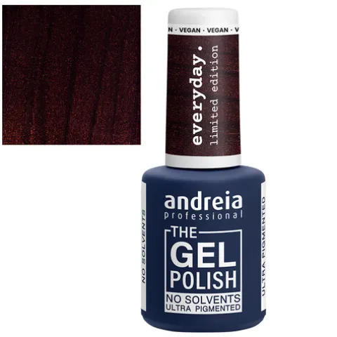 Andreia The Gel Polish Coleção Everyday Ed6 Castanho Metalizado