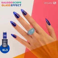 Andreia The Gel Polish Coleção Kaleidoscope Kl3 Azul Translúcido