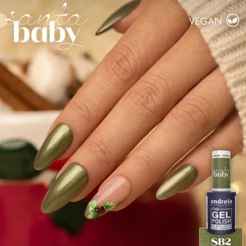 Andreia The Gel Polish Coleção Santa Baby Sb2