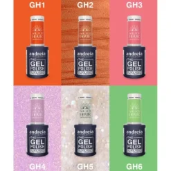 Andreia The Gel Polish Coleção Golden Hour Oferta Mini Expositor