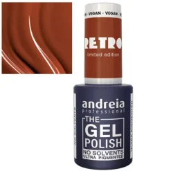 Andreia The Gel Polish Coleção Retro Rt3 Castanho Terracota