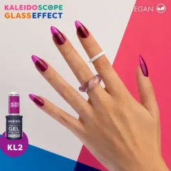 Andreia The Gel Polish Coleção Kaleidoscope Kl2 Roxo Translúcido