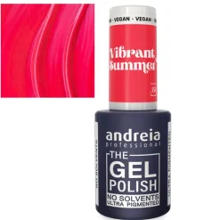 Andreia The Gel Polish Vs4 Rosa Néon