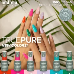 Andreia True Pure Verniz Gel T51 Azul Turquesa